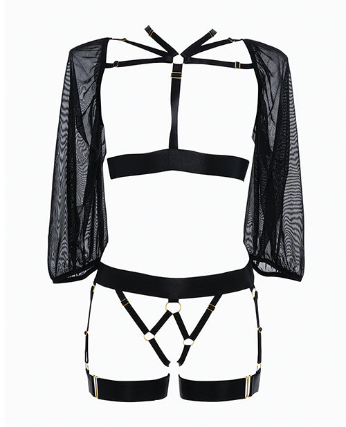 Adore Ibiza Babe Seductive Strappy Bodice Set Product Image.