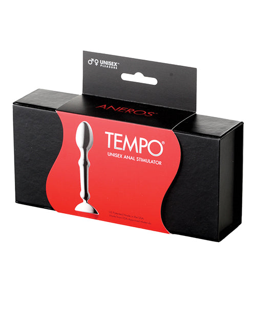 Estimulador anal de acero inoxidable Aneros Tempo: exploración sensual definitiva Product Image.
