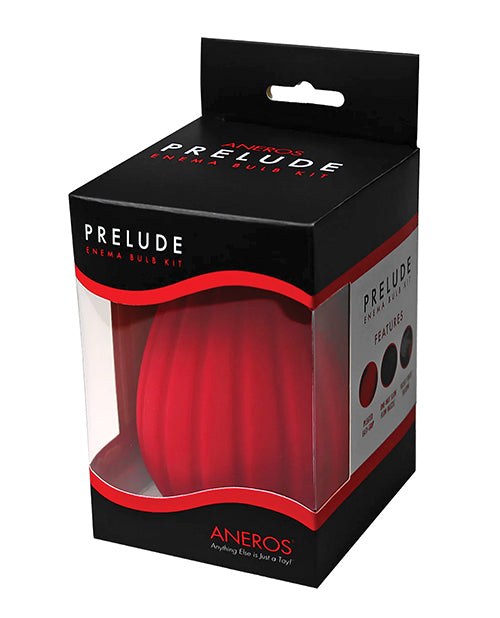 Kit de bombillas de enema de silicona Aneros: máximo placer anal y de próstata Product Image.