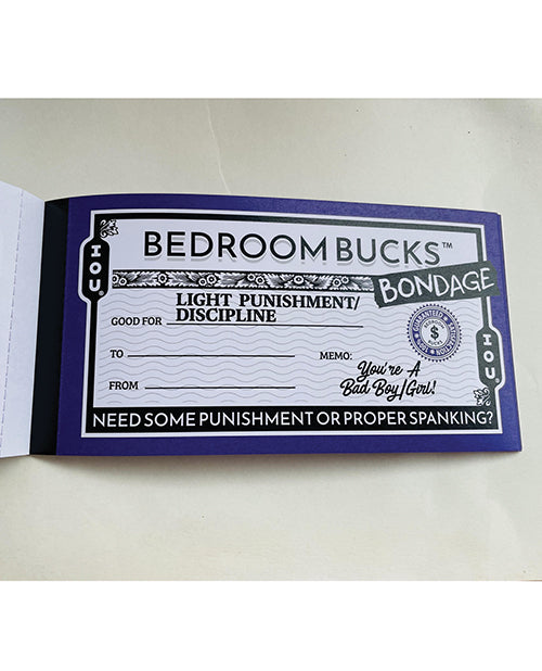 Bedroom Bondage Bucks: Ignite Passion & Pleasure Product Image.