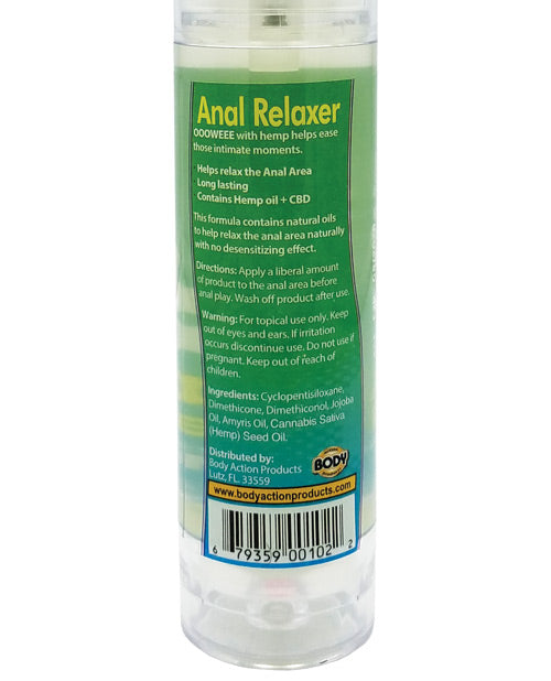 Ooowee Anal Relaxing Lubricant: Ultimate Relaxation Blend Product Image.