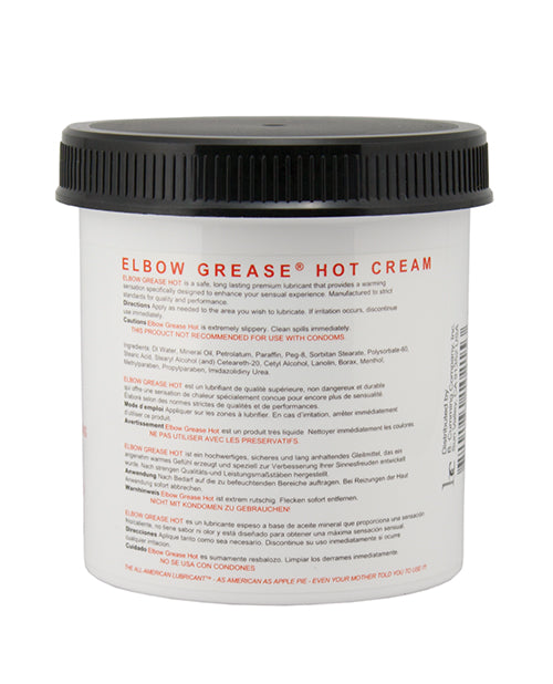 Rapidito en crema caliente con grasa para codos - 1 oz Product Image.