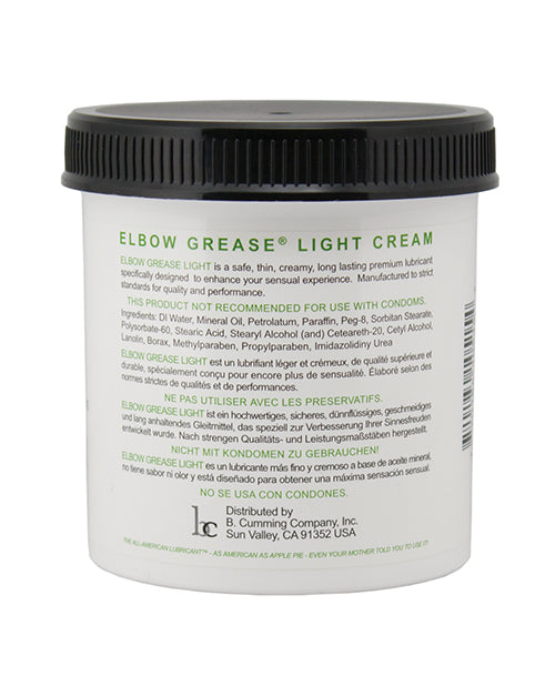 Elbow Grease Light Cream - Embrace of Indulgence Product Image.