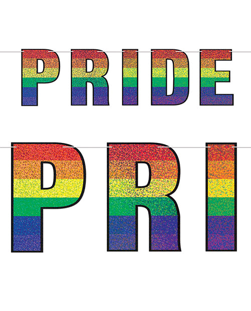 Vibrant Pride Streamer: A Rainbow Celebration of Love and Inclusivity Product Image.