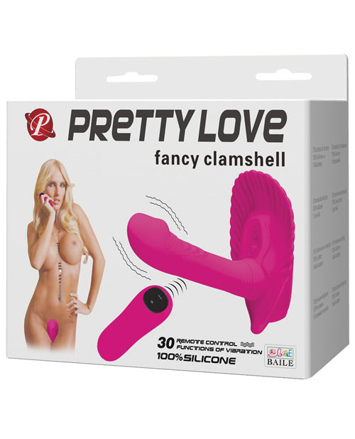 Pretty Love Fancy Control Remoto Clamshell 30 Funciones - Fucsia - featured product image.