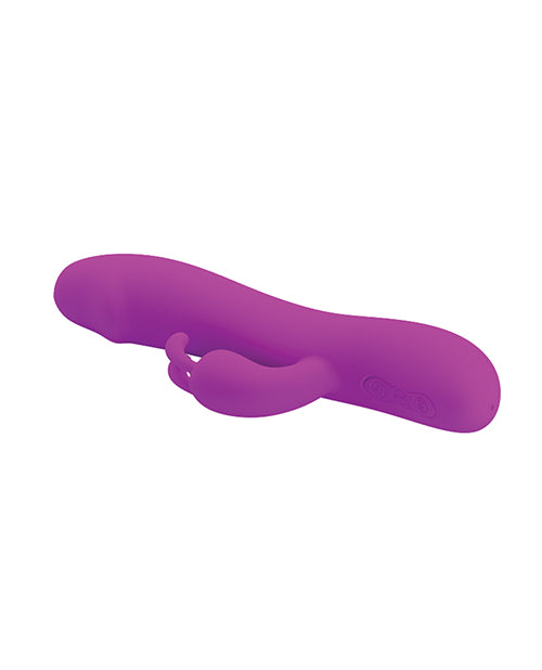 Pretty Love Natural Motion Thrusting Rabbit 7 Function - Fuchsia Product Image.