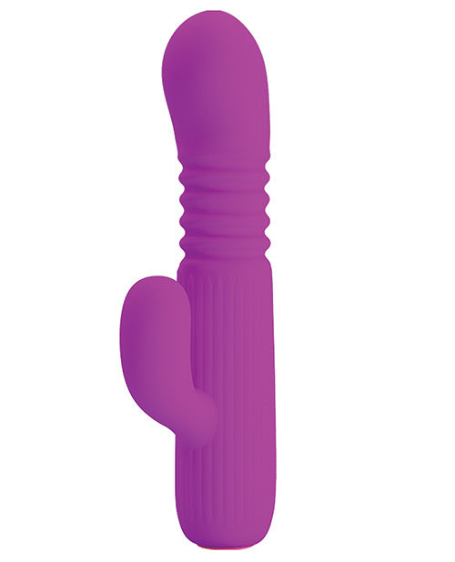 Pretty Love Leopold 迷你推進器 - 紫紅色：終極快樂組合 Product Image.
