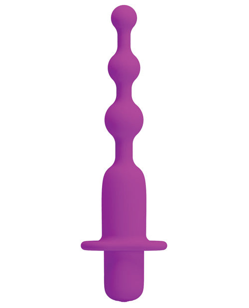 Pretty Love Hermosa Anal Beads Vibrator - 12 Function Fuchsia Product Image.
