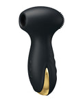 Pretty Love Hammer Sucking &amp; Vibrating - Dispositivo de placer sensorial negro y dorado