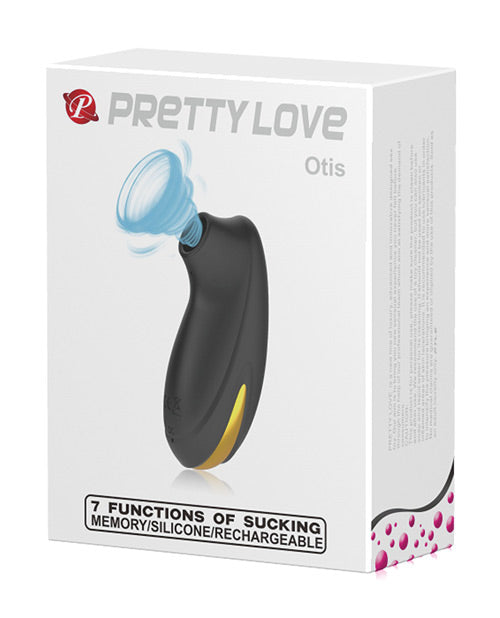Pretty Love Otis Sucker - 7 funciones negro y dorado - featured product image.