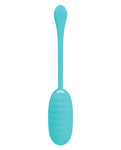 Pretty Love Kirk Remote Control Vibrating Egg - Turquoise