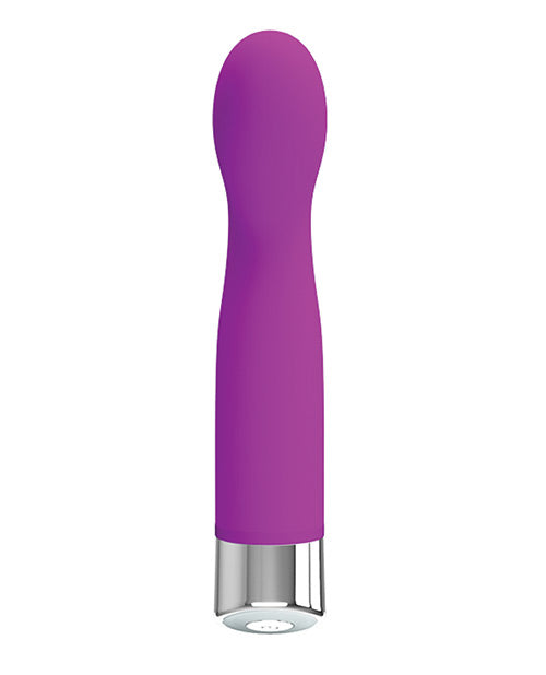 Pretty Love John 迷你 G 點震動器 - 紫紅色：12 種功能，防水，記憶功能 Product Image.