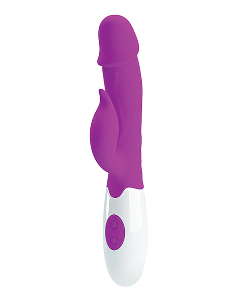 Pretty Love Peter 30 Function Rabbit Vibrator - Fuchsia Product Image.