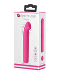 Vibrador mini de silicona con punto G Bogey de Pretty Love en rosa