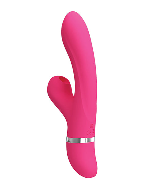 Pretty Love Willow Sucking Rabbit: Vibrador de doble estimulación definitivo Product Image.