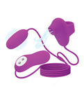 Pretty Love Dual Stimulation Suction & Vibro Bullets - Fuchsia: Ultimate Pleasure Combo