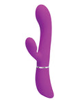 Pretty Love Vibrador de Clítoris Conejo en Movimiento Lado a Lado en Fucsia