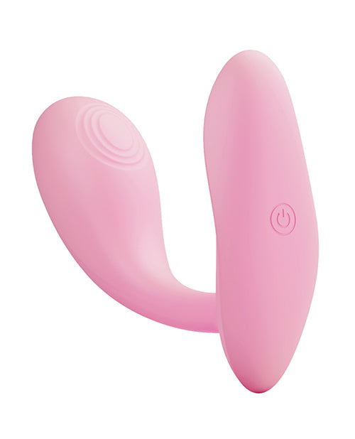 Pretty Love Baird 應用程式支援振動肛塞 - 亮粉紅色 Product Image.