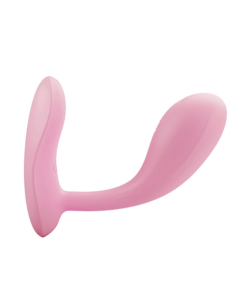 Pretty Love Baird App-Enabled Vibrating Butt Plug - Hot Pink Product Image.