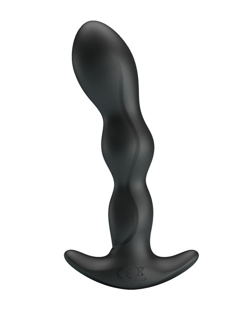 Masajeador anal especial Pretty Love - Negro: máximo placer y comodidad Product Image.