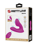 Pretty Love Melvin Dual Stimulator in Fuchsia