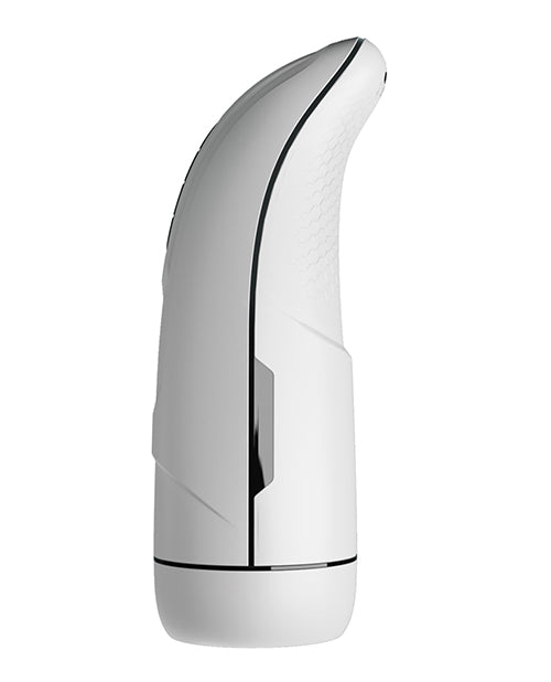 Pretty Love Marissa Vibrating & Licking Masturbator - White Product Image.