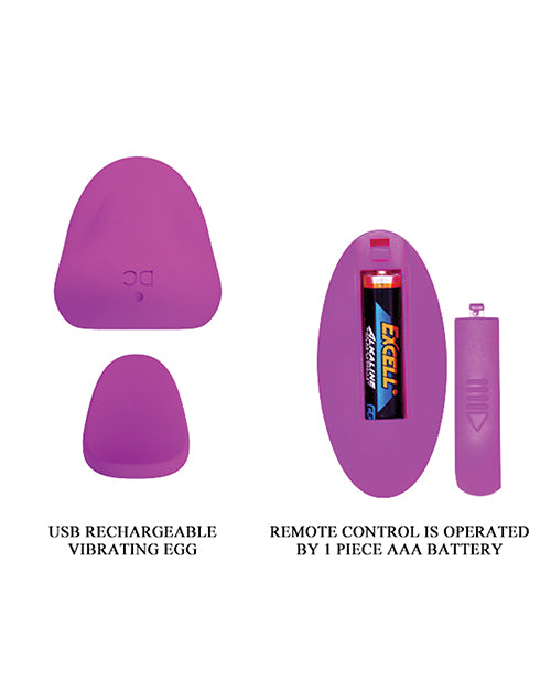 Pretty Love Romance Lisa Magnetic Panty Vibe: 12 modos y función de memoria 🌸 Product Image.