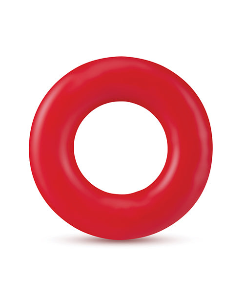 Blush Stay Hard Donut Rings - Passionate Red Delight (Pack of 2) Product Image.