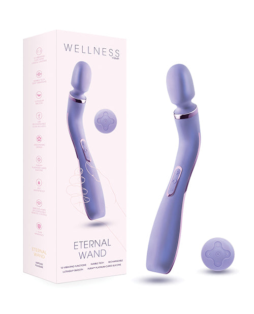 Blush Wellness Eternal Wand: Lavender Vibrating Massage Wand Product Image.