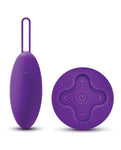 Blush Wellness Imara Vibrating Egg with Remote - Purple