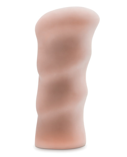 Masturbador anal Blush X5 Men Back Door - Vainilla: orgasmos intensos y fácil limpieza Product Image.