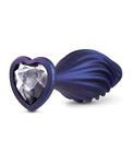 Sapphire Swirling Bling Anal Plug: Elegance Meets Sensation