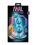 Blush Anal Adventures Matrix Gamma Plug - Verde azulado