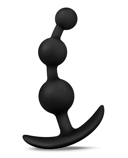 Blush Anal Adventures Small Beads - Negro: máxima comodidad y estimulación Product Image.
