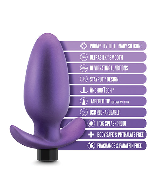 Blush Anal Adventures Matrix Excelsior Plug - Astro Violet Product Image.