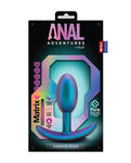 Blush Anal Adventures Matrix Nebula Turquoise Anal Plug