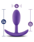 Luxe Silent Vibrating Anal Plug - Discover Discreet Pleasure