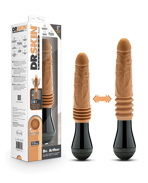 Dr. Arthur Thrusting Consolador Vibrador Giratorio - Un Viaje Premium al Éxtasis Product Image.