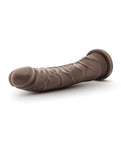 Blush Dr. Skin Plus 7" Chocolate Posable Dildo