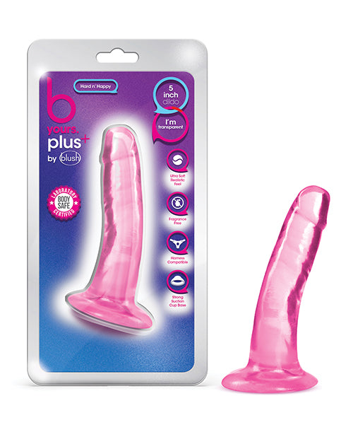 Blush B Yours Plus 5.5" Realistic Firm Dildo Product Image.
