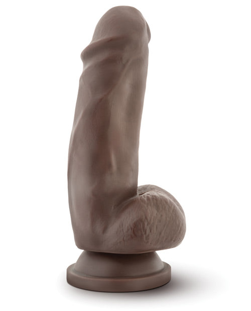 Dr. Skin Mr. Smith 7" Realistic Dildo - Chocolate Delight Product Image.