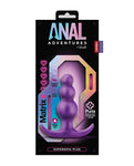 Blush Anal Adventures Matrix Supernova Plug - Púrpura