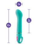 Blush Aria Flirty AF Teal Vibrator: 10 Functions, G Spot Stimulation