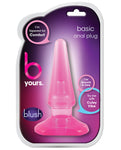 Blush B Yours Basic Anal Plug: tu puerta de entrada al placer sensacional