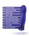 Sapphire Blush Oh My Gem Mystery Vibrator