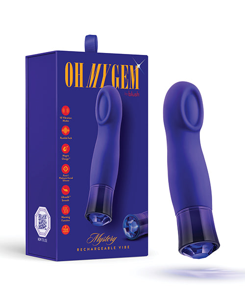 Sapphire Blush Oh My Gem Mystery Vibrator Product Image.