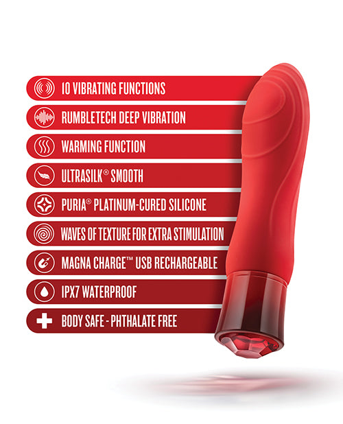 Blush Oh My Gem Desire - Ruby Ultimate Pleasure Vibrator Product Image.