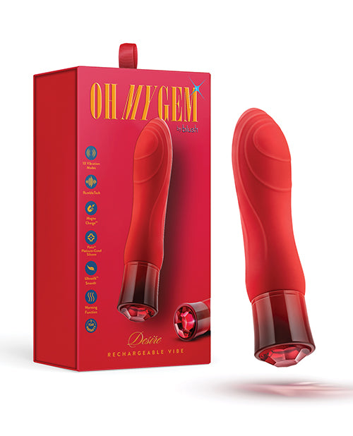 Blush Oh My Gem Desire - Vibrador Ruby Ultimate Pleasure Product Image.