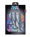 Kit de plug anal Blush Anal Adventures Matrix Genesis - Plata