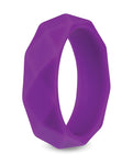 腮紅健康紫色幾何矽膠 C 型環